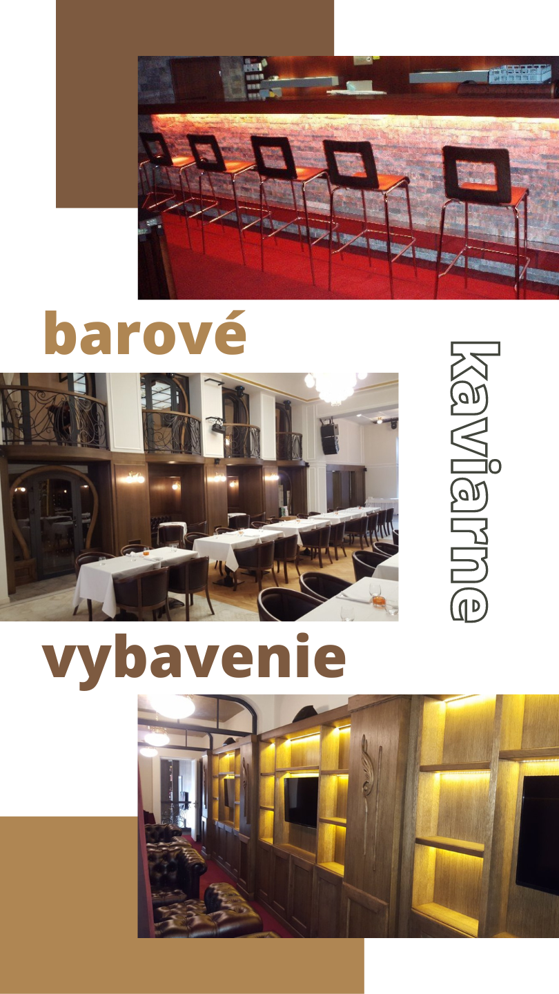 Barové vybavenie bary