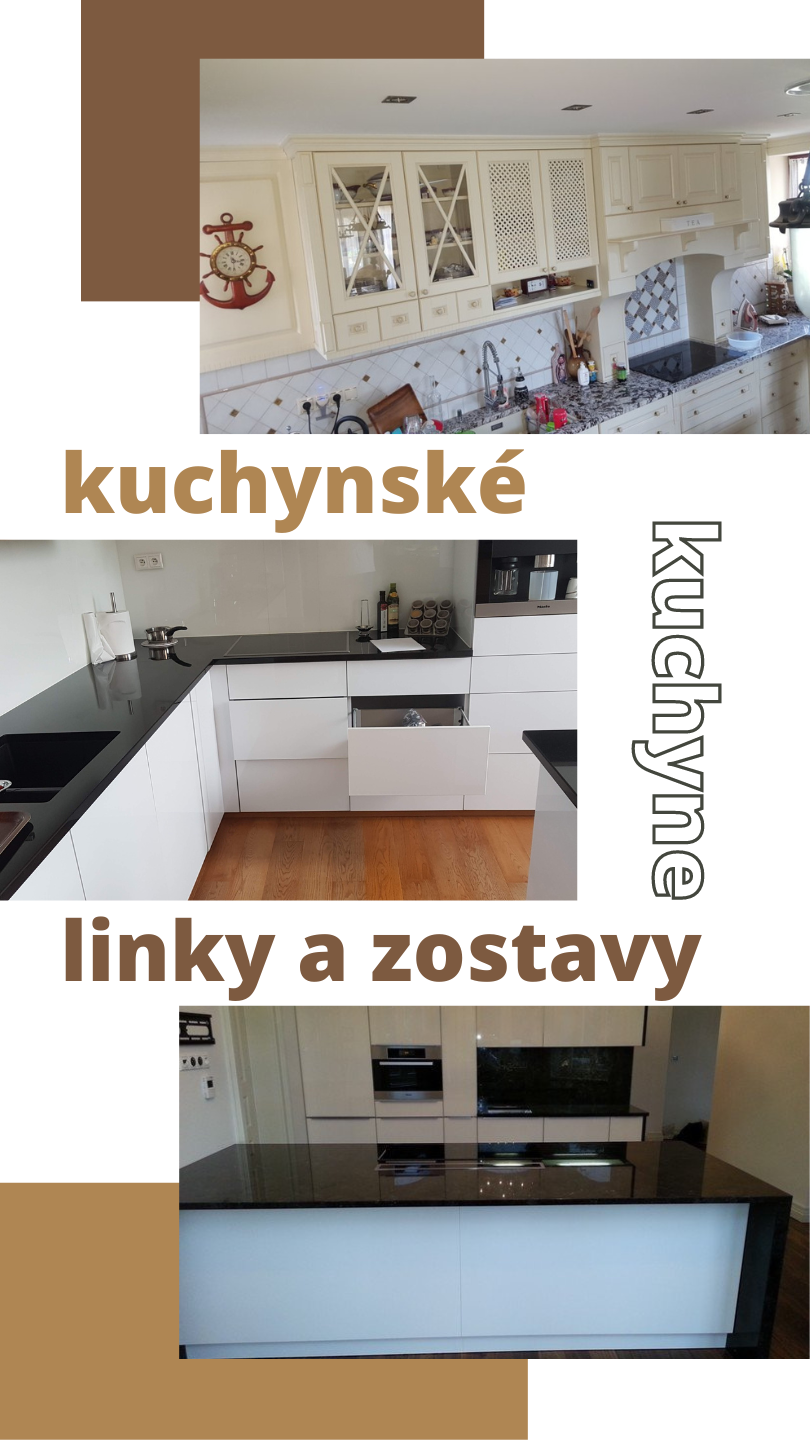 Kuchynské linky a zostavy