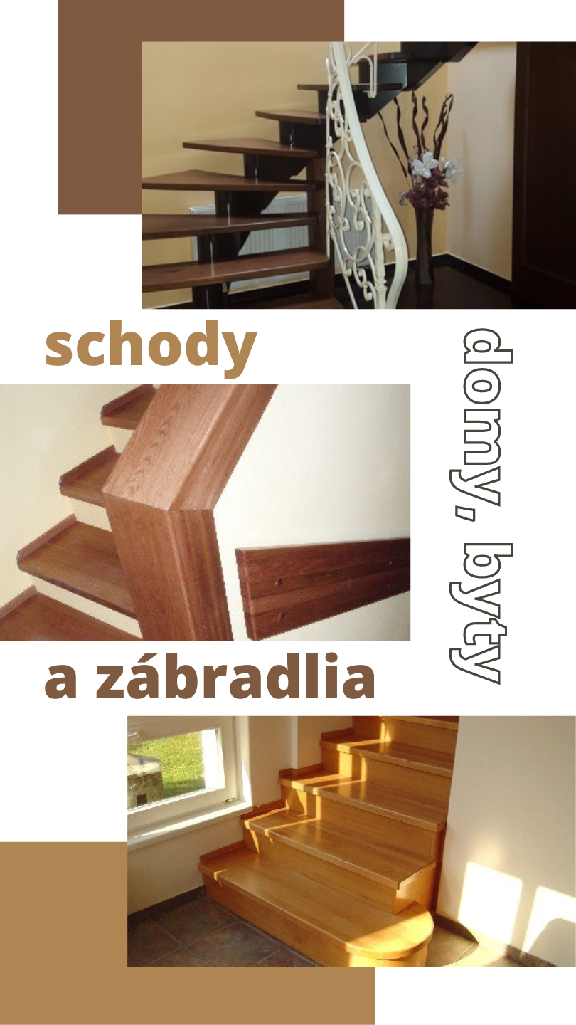 Schody a zábradlia - interier- exterier