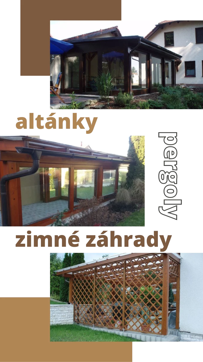 Altánky, pergoly, zimné záhrady